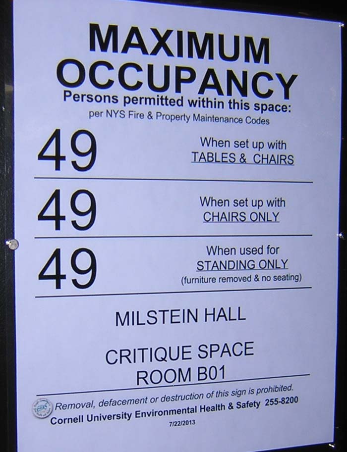 free maximum occupancy sign template